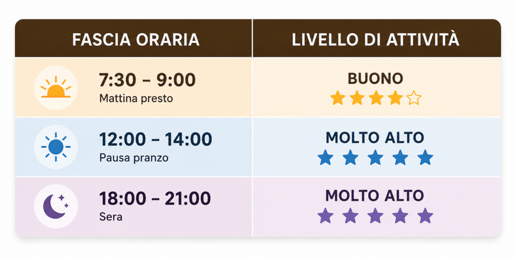 Instagram quando pubblicare